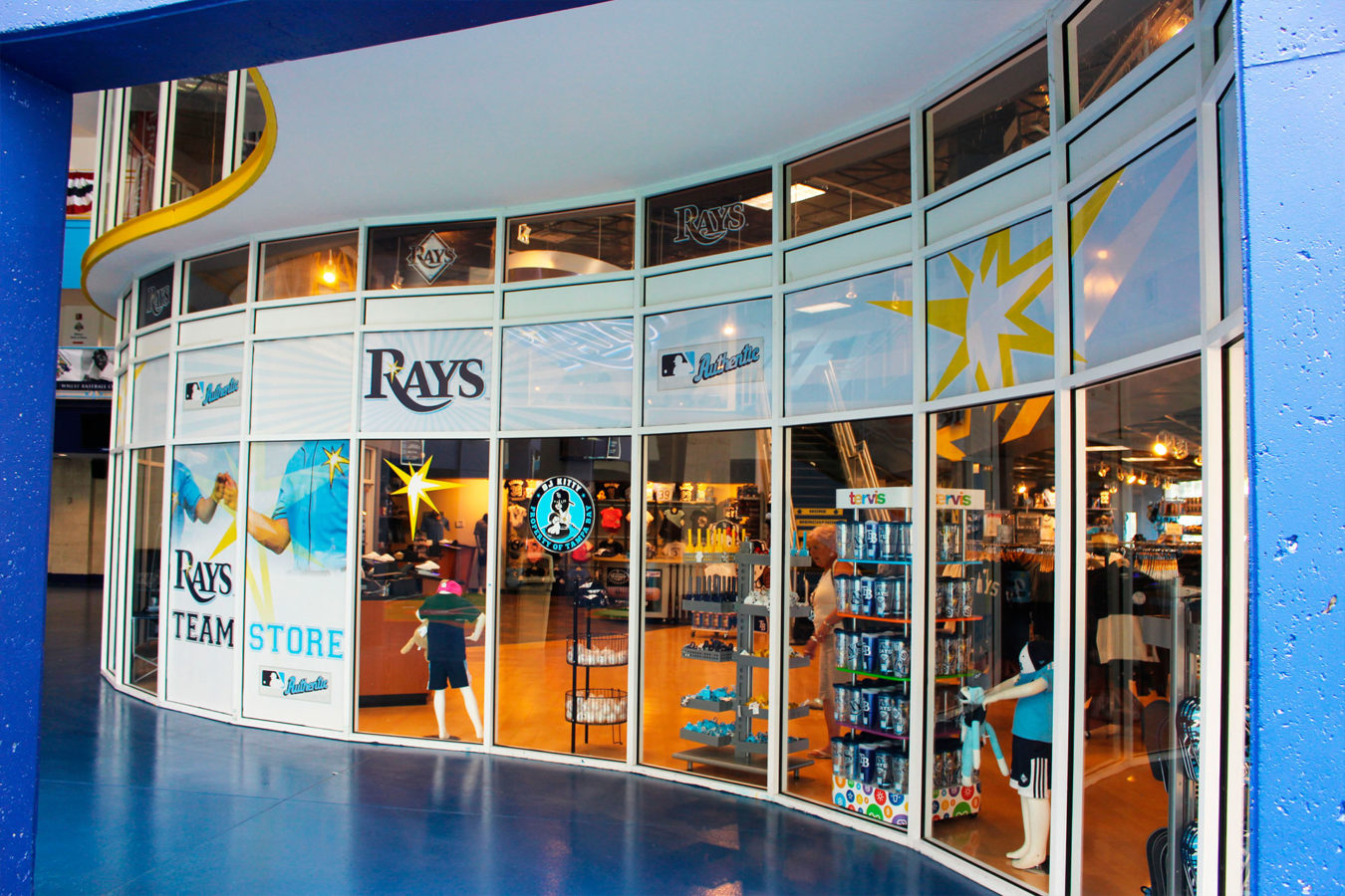Tampa Bay Rays Team Store - Retail Displays