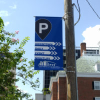 717 Parking_Pole Banner