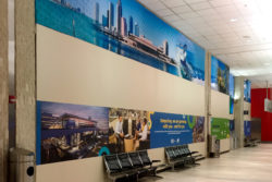 Airport Wall Wrap